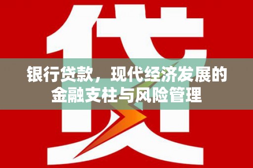余江银行贷款，现代经济发展的金融支柱与风险管理
