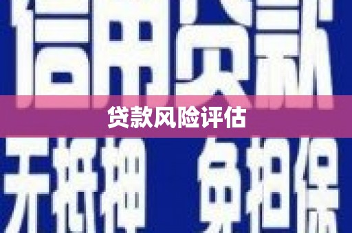 余江贷款风险评估