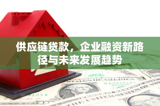 余江供应链贷款，企业融资新路径与未来发展趋势