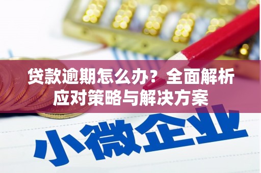余江贷款逾期怎么办？全面解析应对策略与解决方案