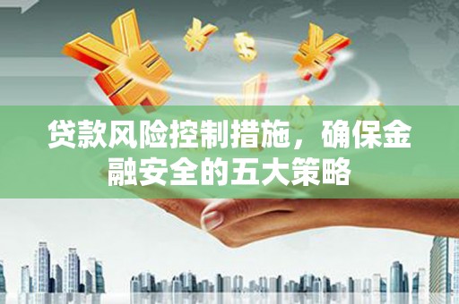 余江贷款风险控制措施，确保金融安全的五大策略