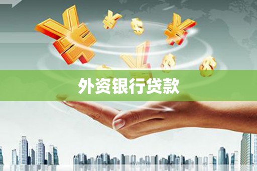 余江外资银行贷款